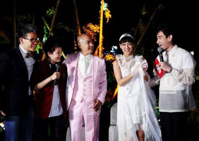 Wedding reception of Chinese Superstars Dicky Cheung & Jess Zhang