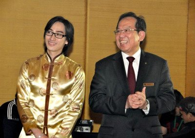 with the Chinese Ambassador