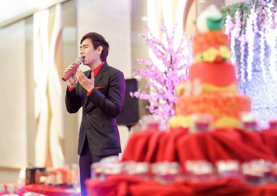 Performing in a Birthday Event